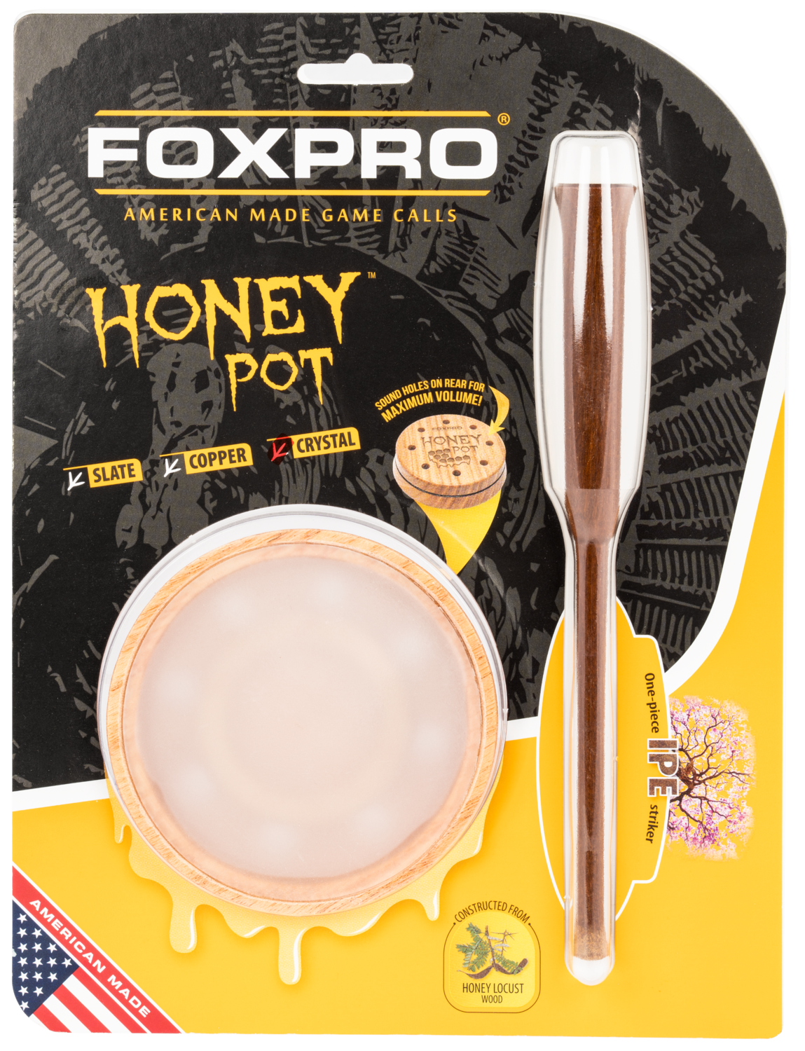 Foxpro Honey Pot, Foxpro Hpcrystal              Turkey Call