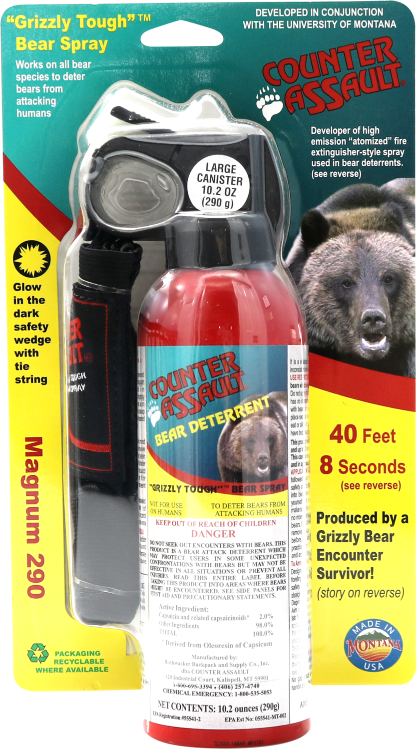 Counter Assault Bear Spray, Amk 15067035 Counter Assault Bear Spray 10.2 W/hol