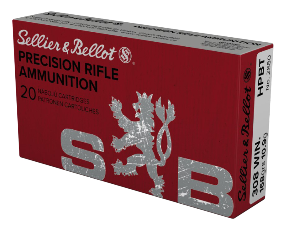 Sellier & Bellot Rifle, S&b Sb308g         308win  168 Hpbt          20/25