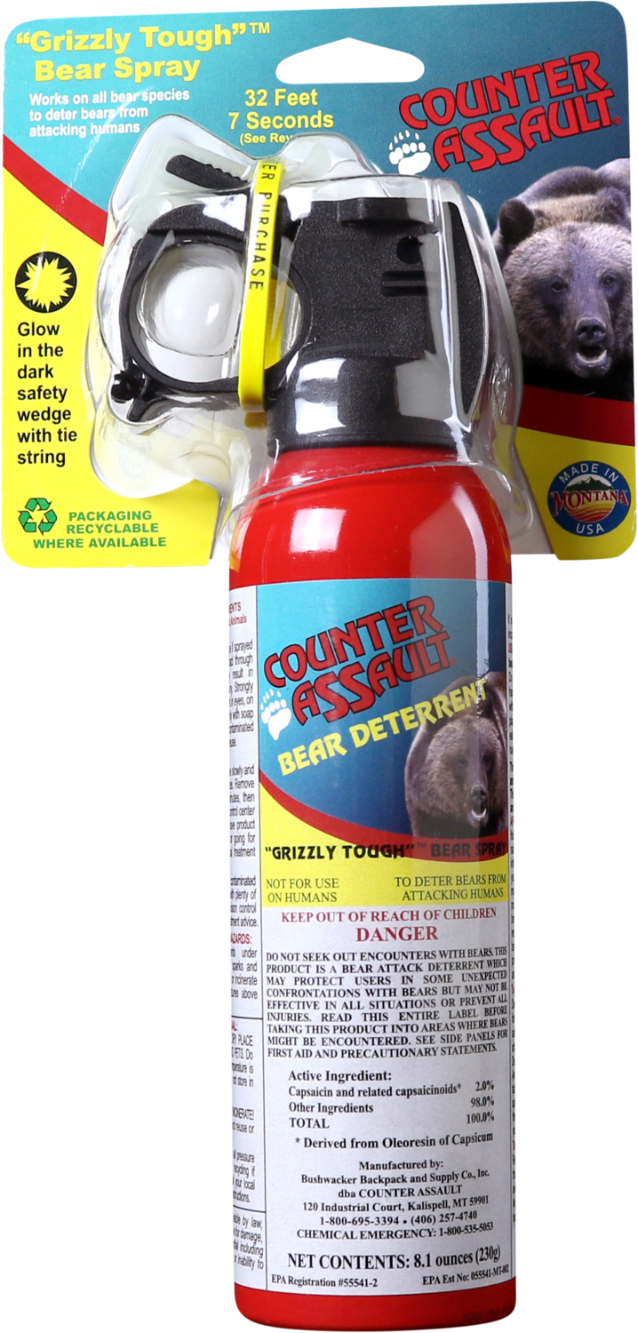 Counter Assault Bear Spray, Amk 15067024 Counter Assault Bear Spray 8.1