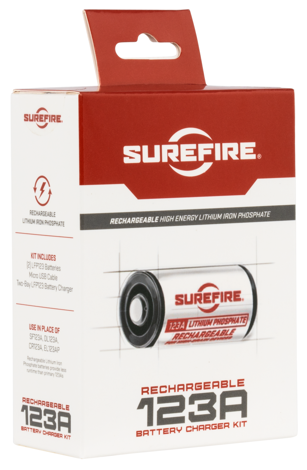 Surefire Ac/dc Wall Charger Kit, Sf Sflfp123-kit Ac Wall Dc Charger