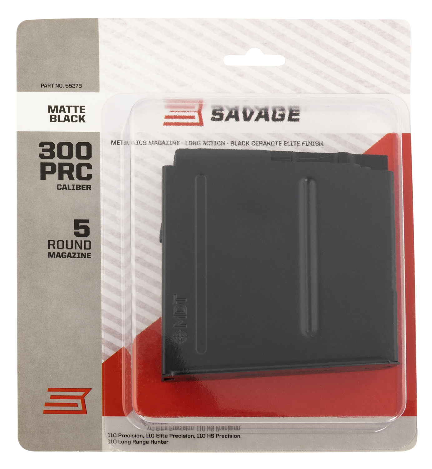 Savage 110, Sav 55273 Mag 110 300 Prc            5rd