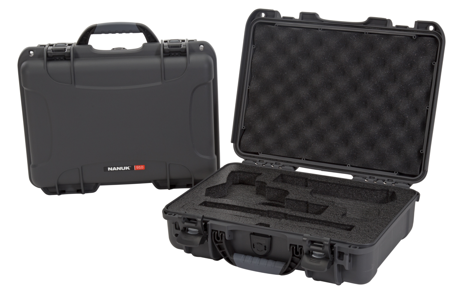 Nanuk (plasticase Inc) 910, Nanuk 910clasg7  Nanuk Case W/classic Gun Graphite
