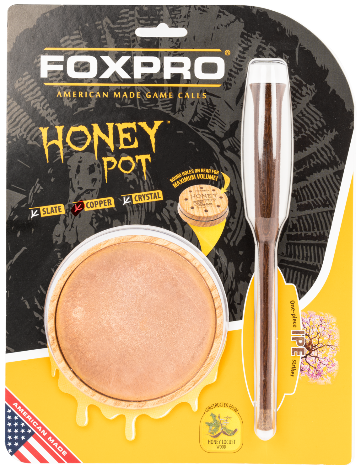 Foxpro Honey Pot, Foxpro Hpcopper               Turkey Call