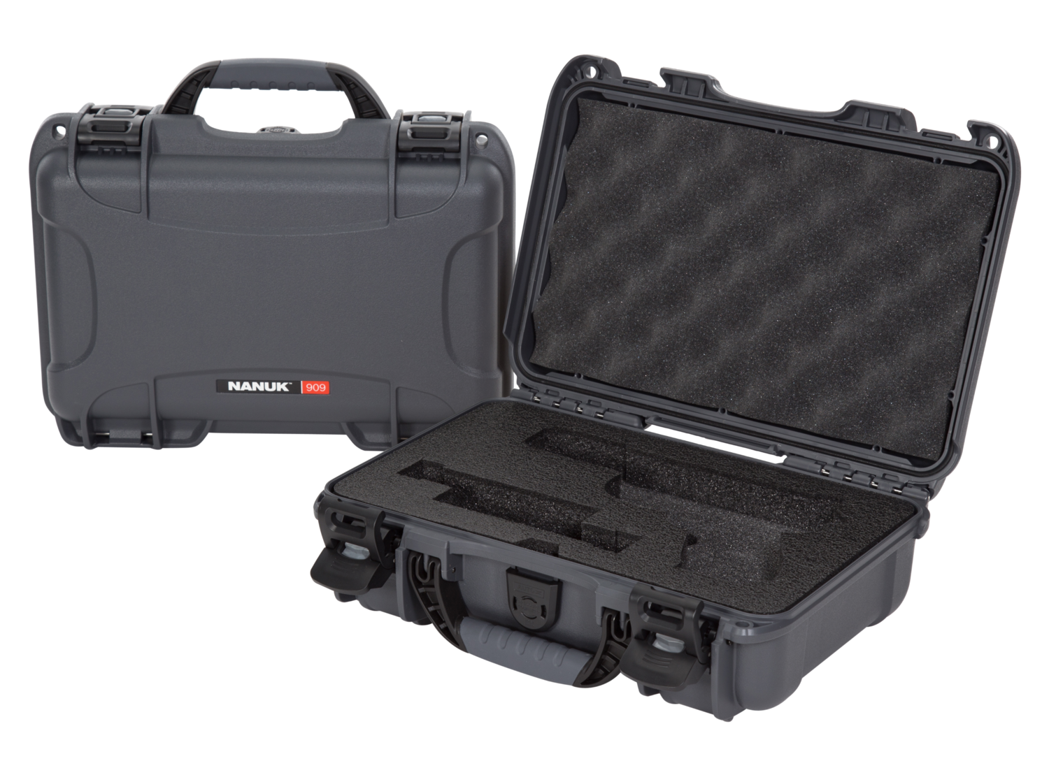 Nanuk (plasticase Inc) 909, Nanuk 909glock7  Nanuk Case W/glock Graphite