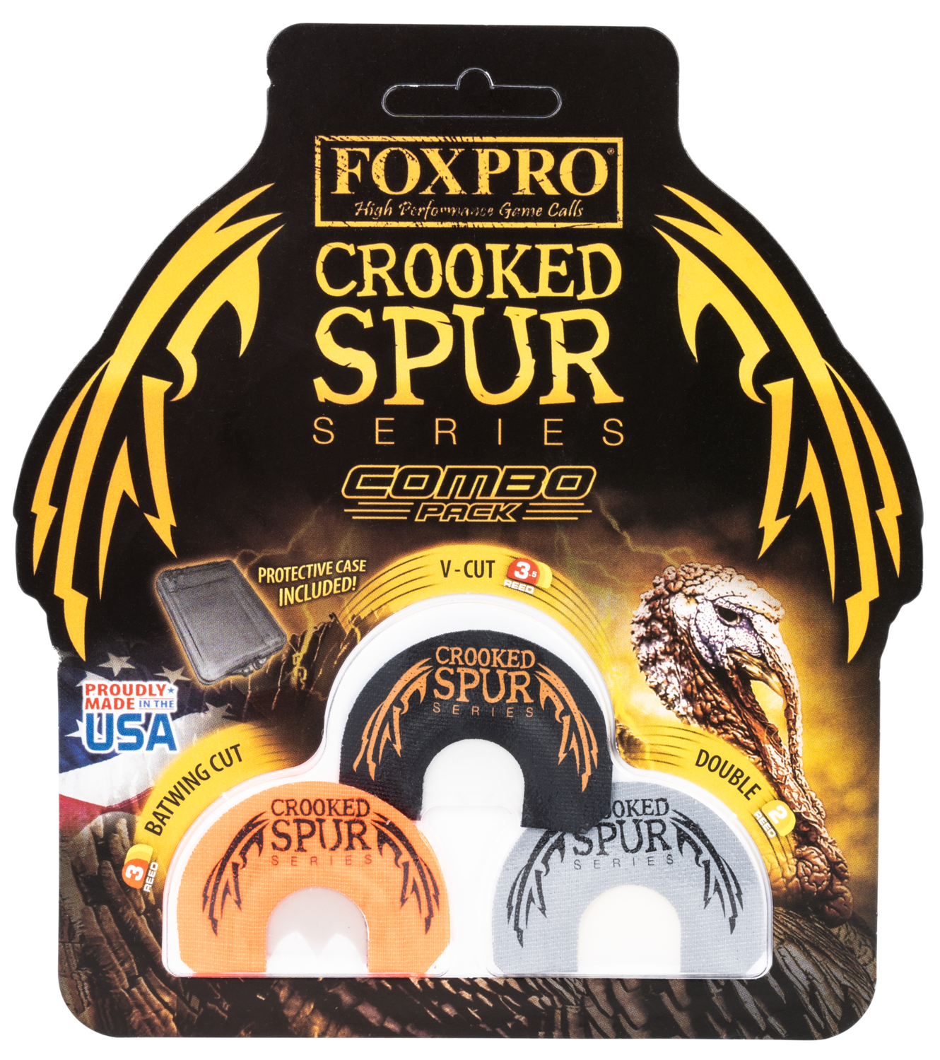 Foxpro Crooked Spur, Foxpro Csmcombo               Turkey Call
