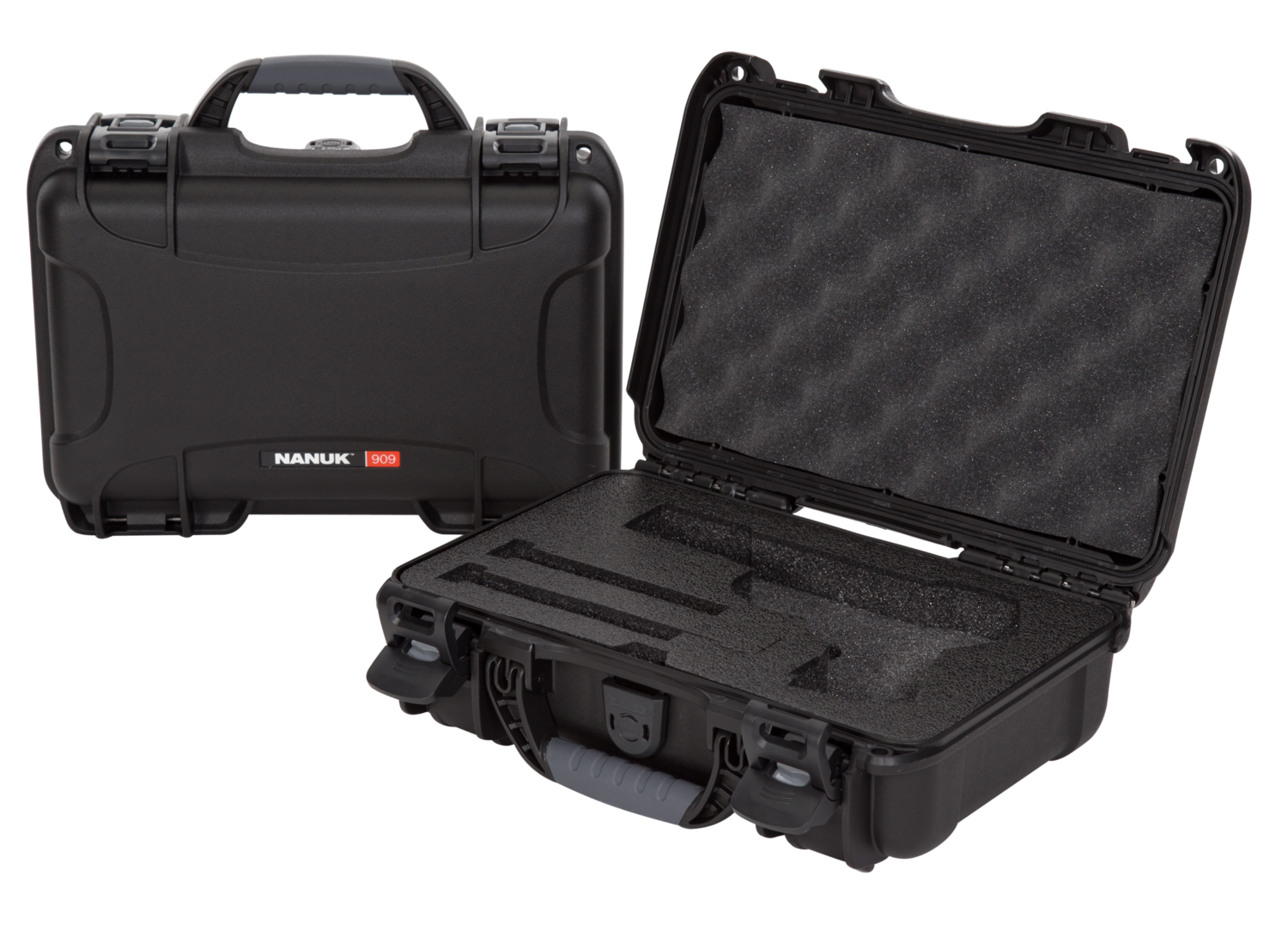 Nanuk (plasticase Inc) 909, Nanuk 909clasg1  Nanuk Case W/classic Gun Black