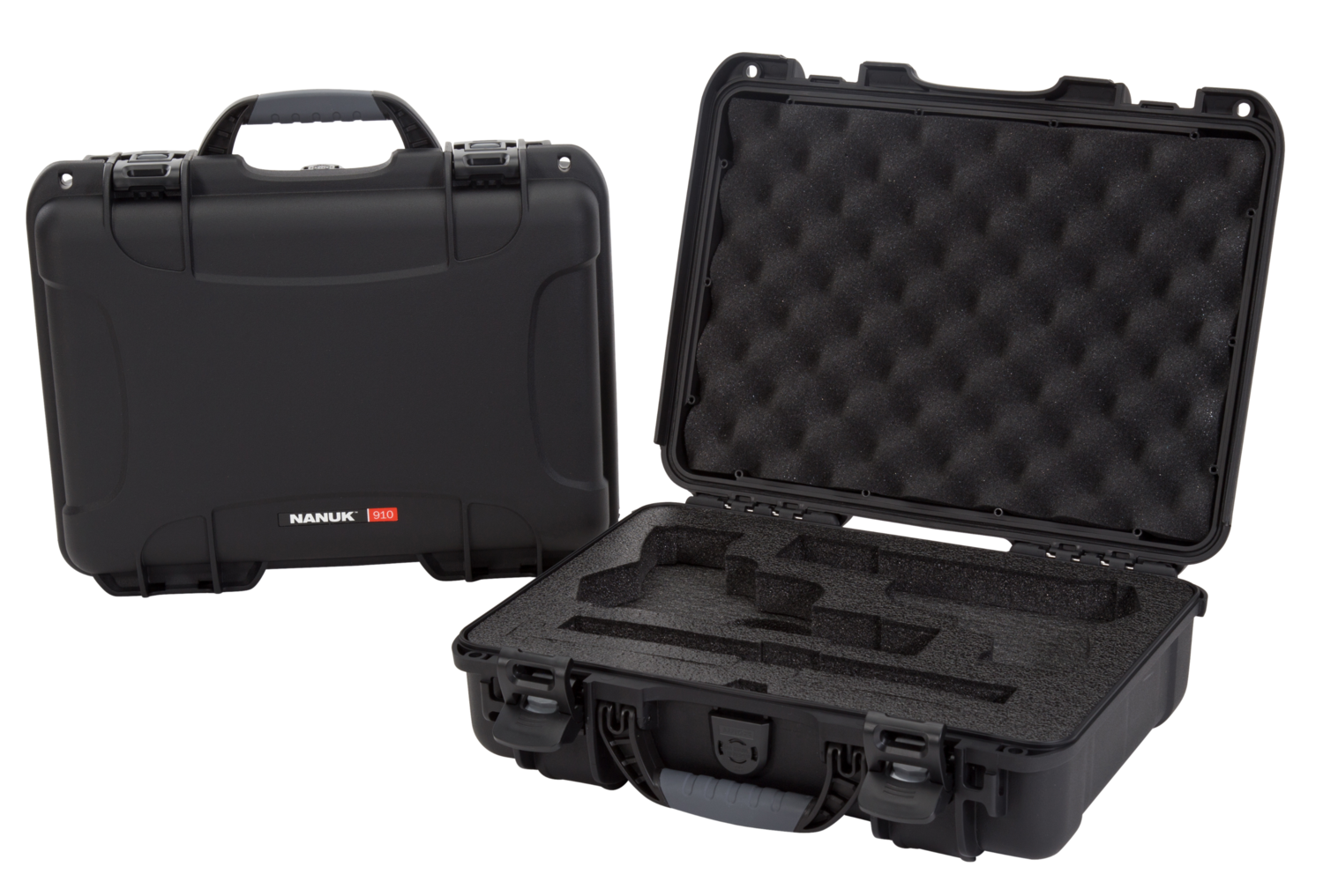 Nanuk (plasticase Inc) 910, Nanuk 910clasg1  Nanuk Case W/classic Gun Black
