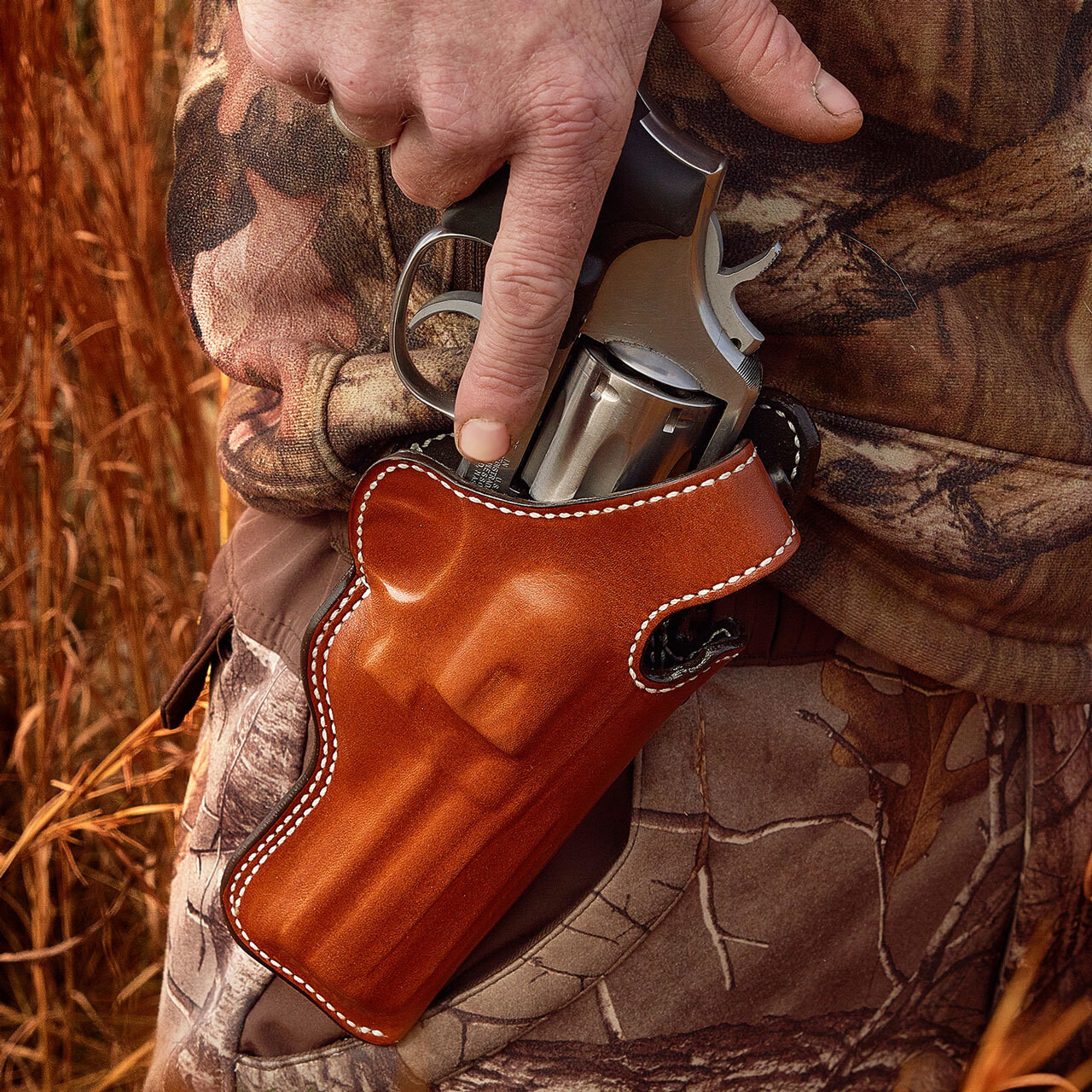 Desantis Gunhide Dual Angle Hunter, Des 016tc5lz0 Dual Angl Huntr Rt Tan Glck 40