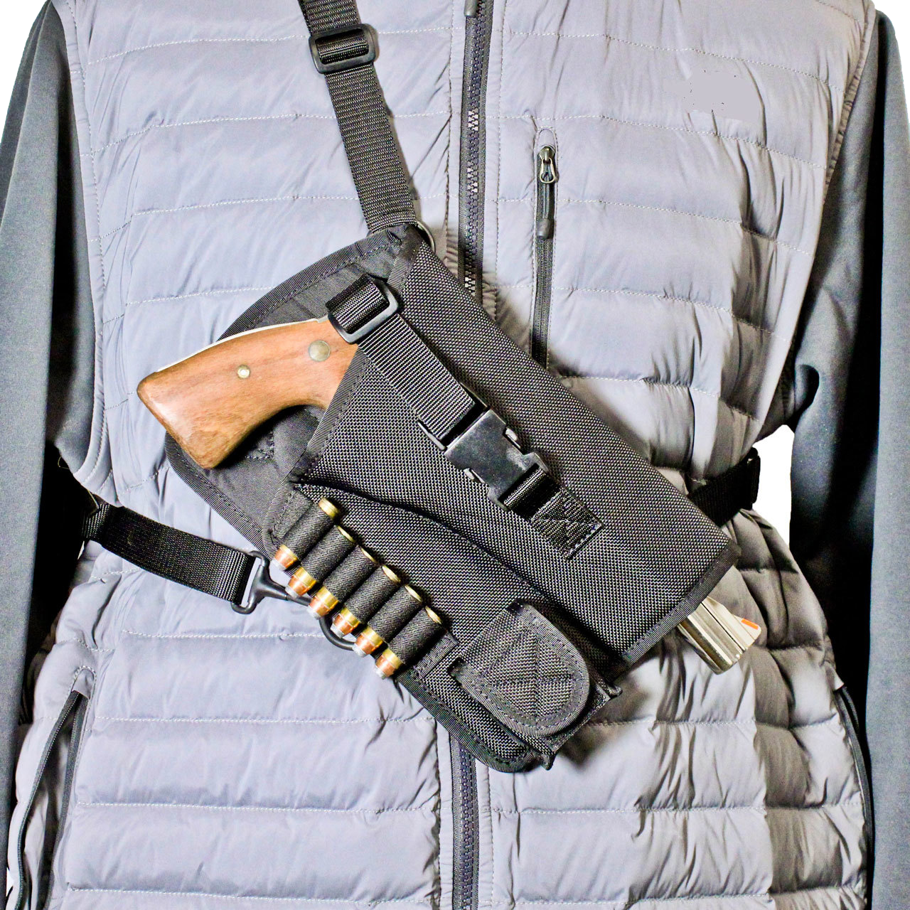 Desantis Gunhide Yukon Hunting Rig, Des M72balrz0 Yukon Hunting Rig Rt Blk Lrg Revolvr