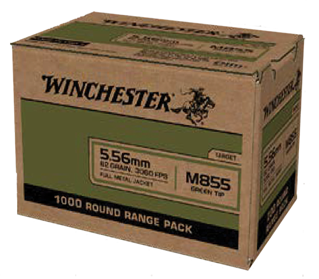 Winchester Ammo Usa, Win Wm8551000  5.56 M855  62 Fmj Lc *case*    1000