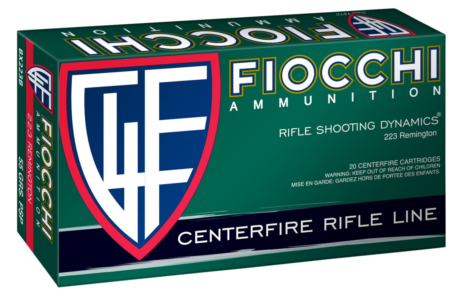 Fiocchi Field Dynamics, Fio 223b50    223         55 Psp             50/10