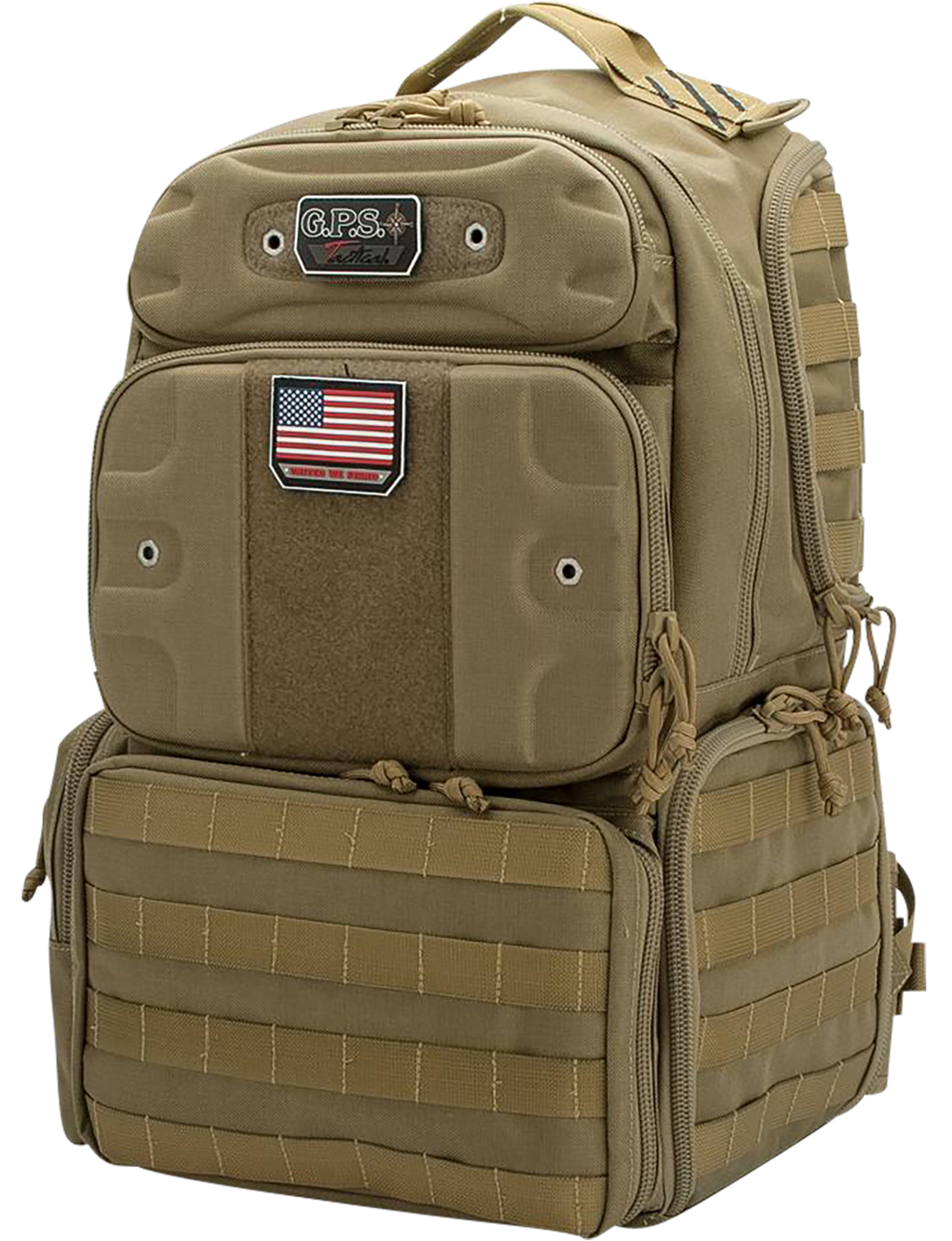 G*outdoors Tactical, Gps T1913bptg   Tr Backpack Tall 4 Hgn Mold    Tan