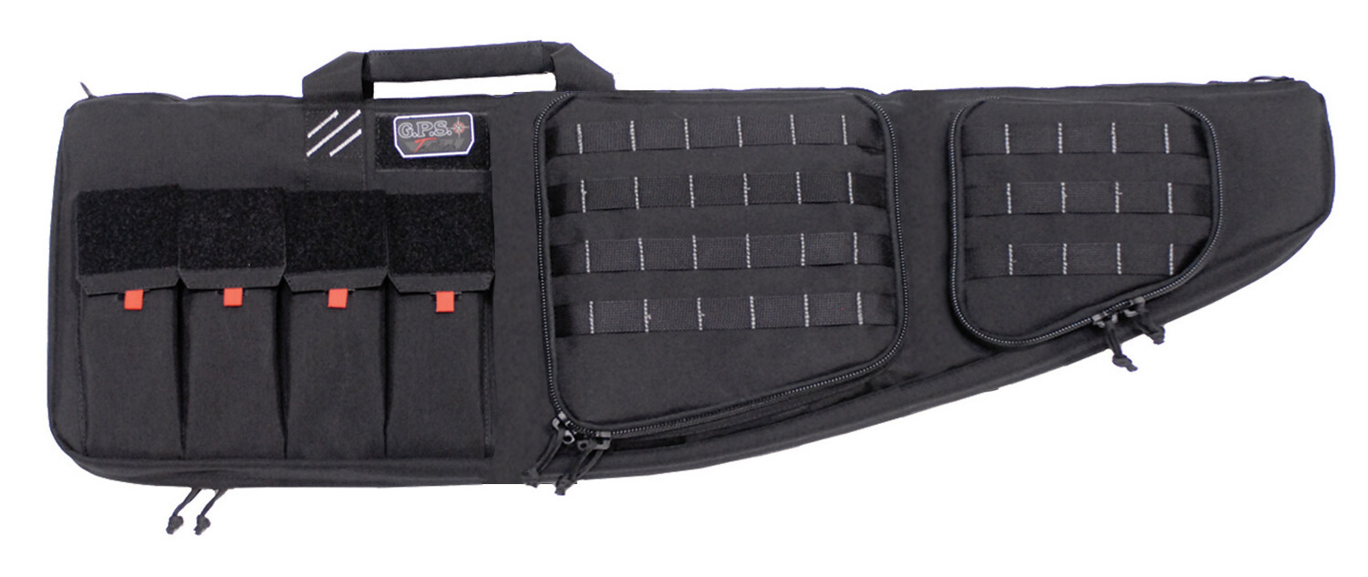 G*outdoors Tactical, Gps T43ardb     Tact Dbl Ar Cs W/ext Case 43"  Blk