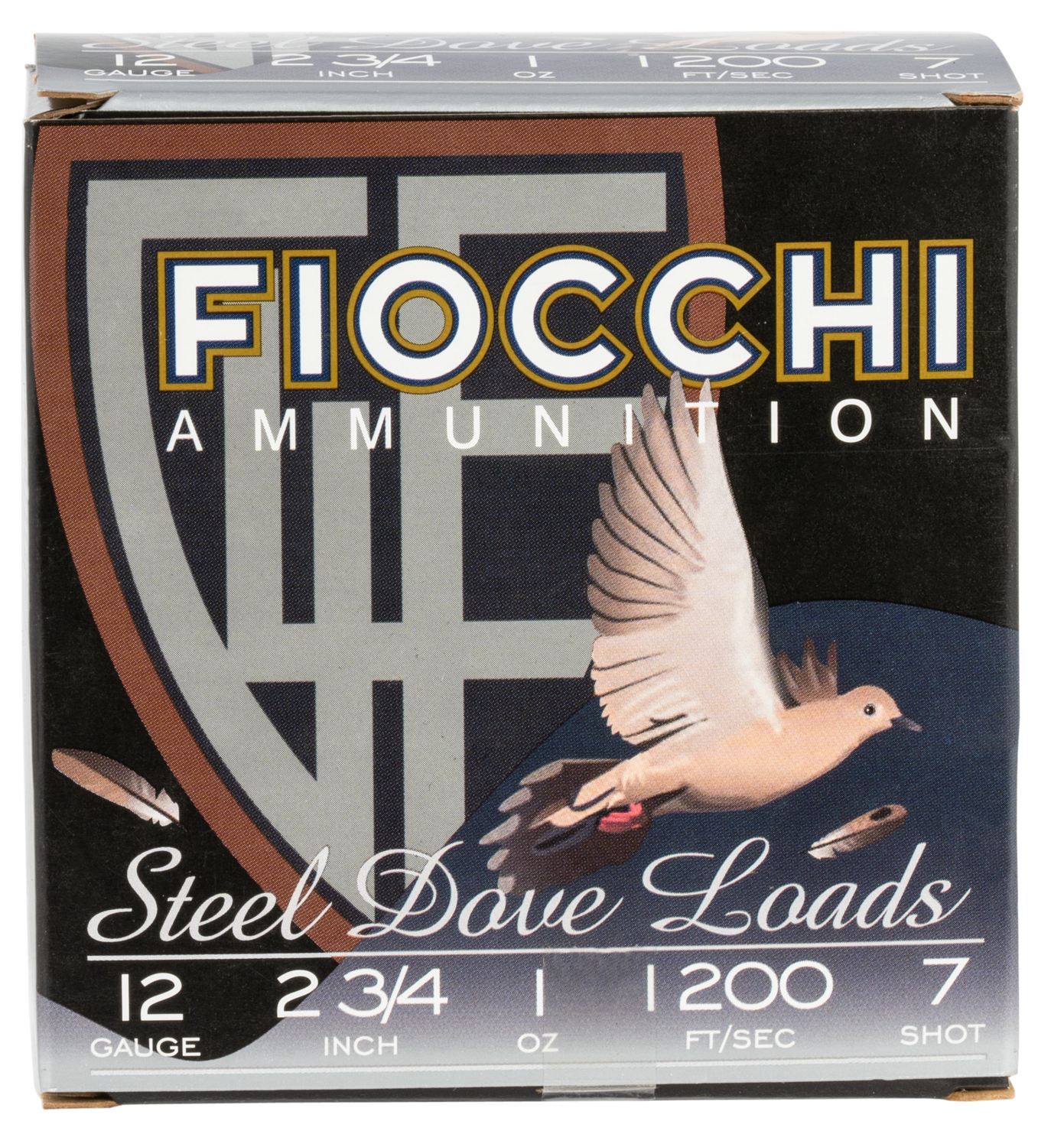Fiocchi Dove & Quail, Fio 12dls17   Steel Dv/qu   1oz              25/10