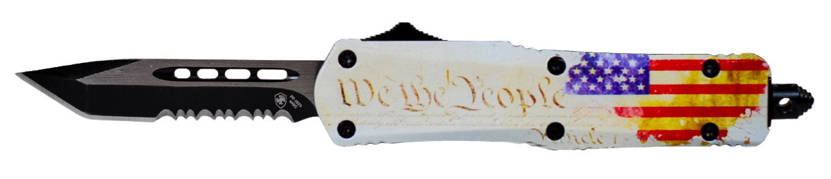 Templar Knife We The People, Temp Swtp531  Sml   We The People Tanto Serr Blk