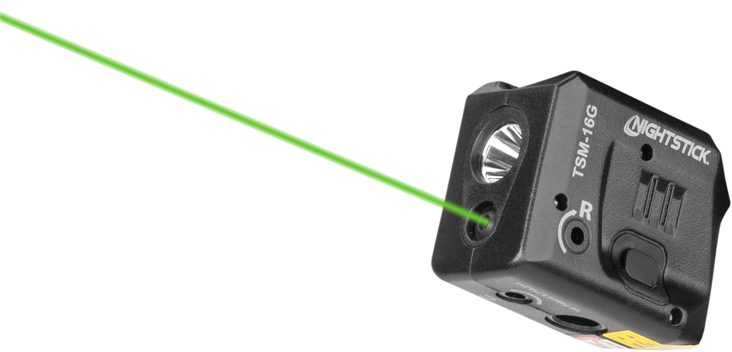 Nightstick Tsm-16g, Ntick  Tsm-16g      Lgt W/green Lsr  Spg Hellcantc