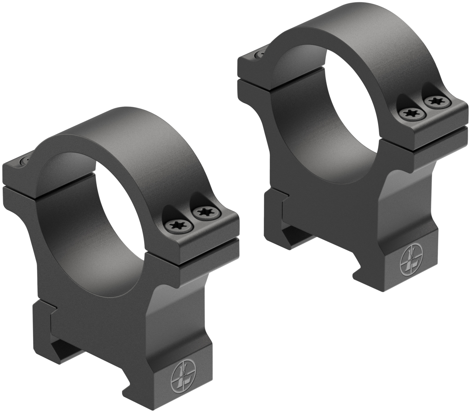 Leupold Open Range, Leu 180948 Open Range Cross-slot Rings 30mm Hi