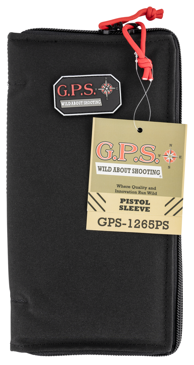 G*outdoors Pistol Sleeve, Gps 1265ps      Pstl Sleeve Lg Lckng Zipper   Blk