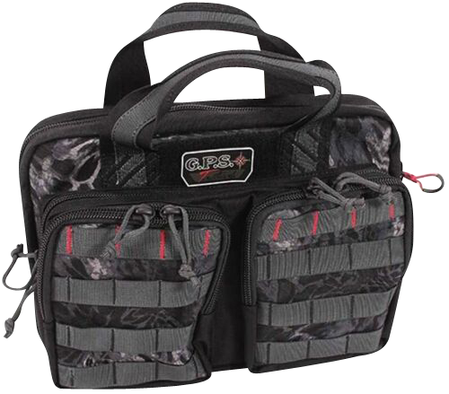 G*outdoors Tactical, Gps T1316pcpmb  Tact Quad Case W/2 Pstl Rbag   Blk