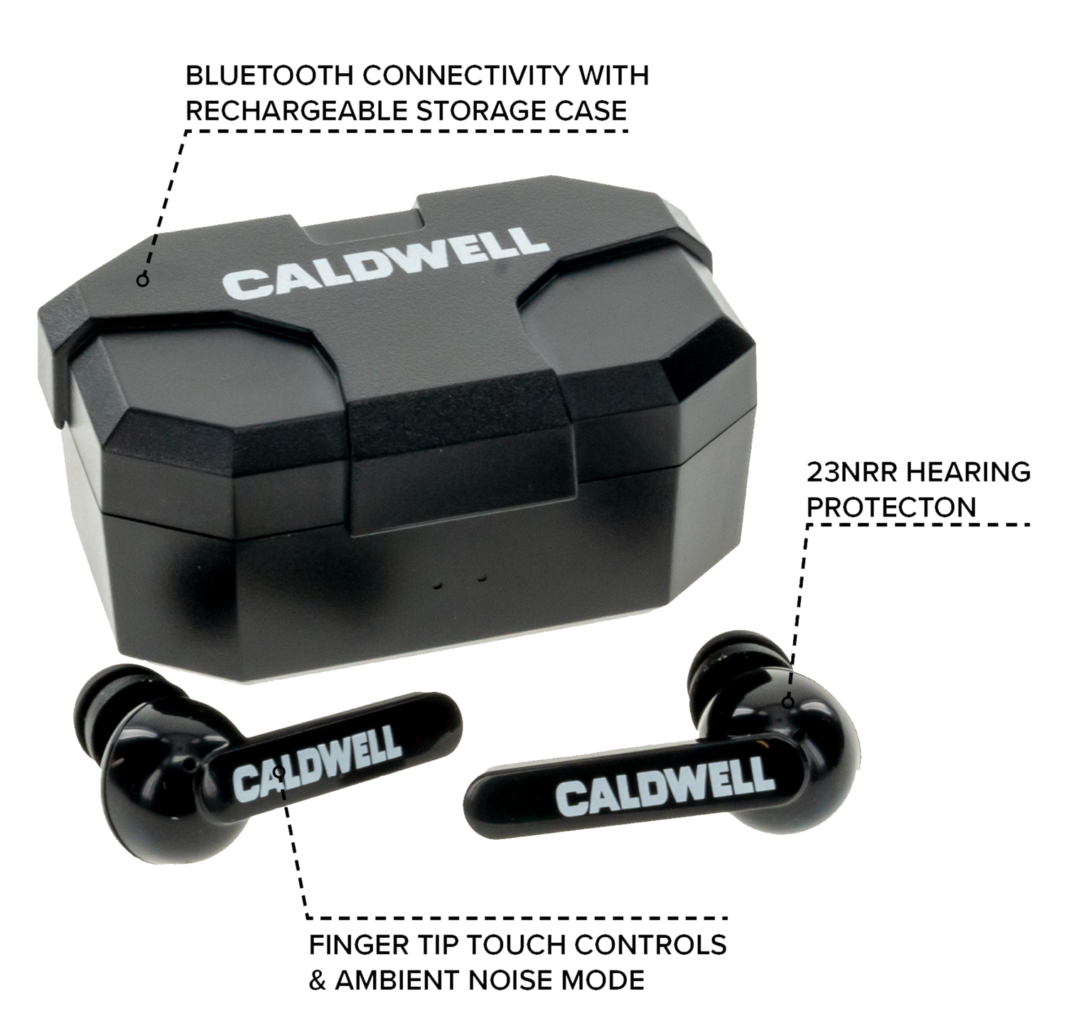Caldwell E-max, Cald 1102673   Elec Earplugs(in-ear) Bluetooth