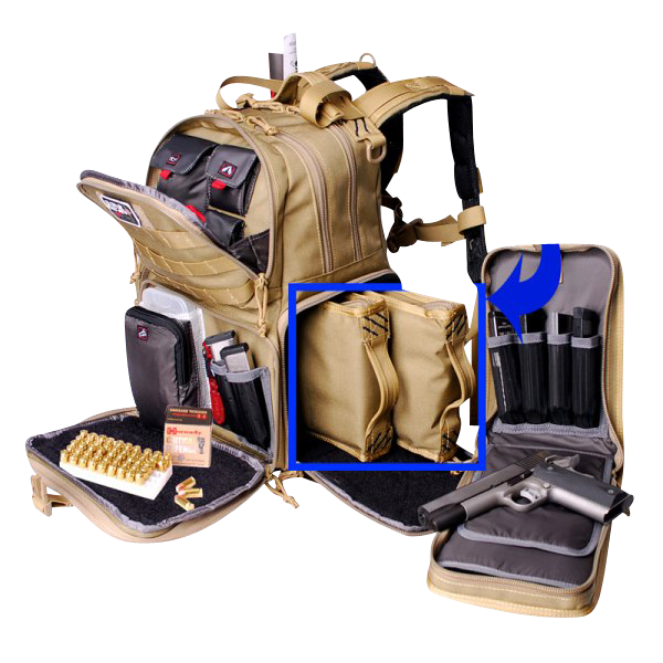 G*outdoors Tactical, Gps T1612bprk   Tr Backpack Holds 3 Hgn        Grn