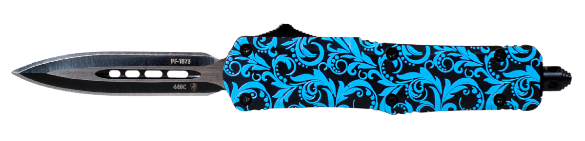 Templar Knife Maiden Teal, Temp Smdt131  Sml   Maiden Teal Dagger 440c Blk