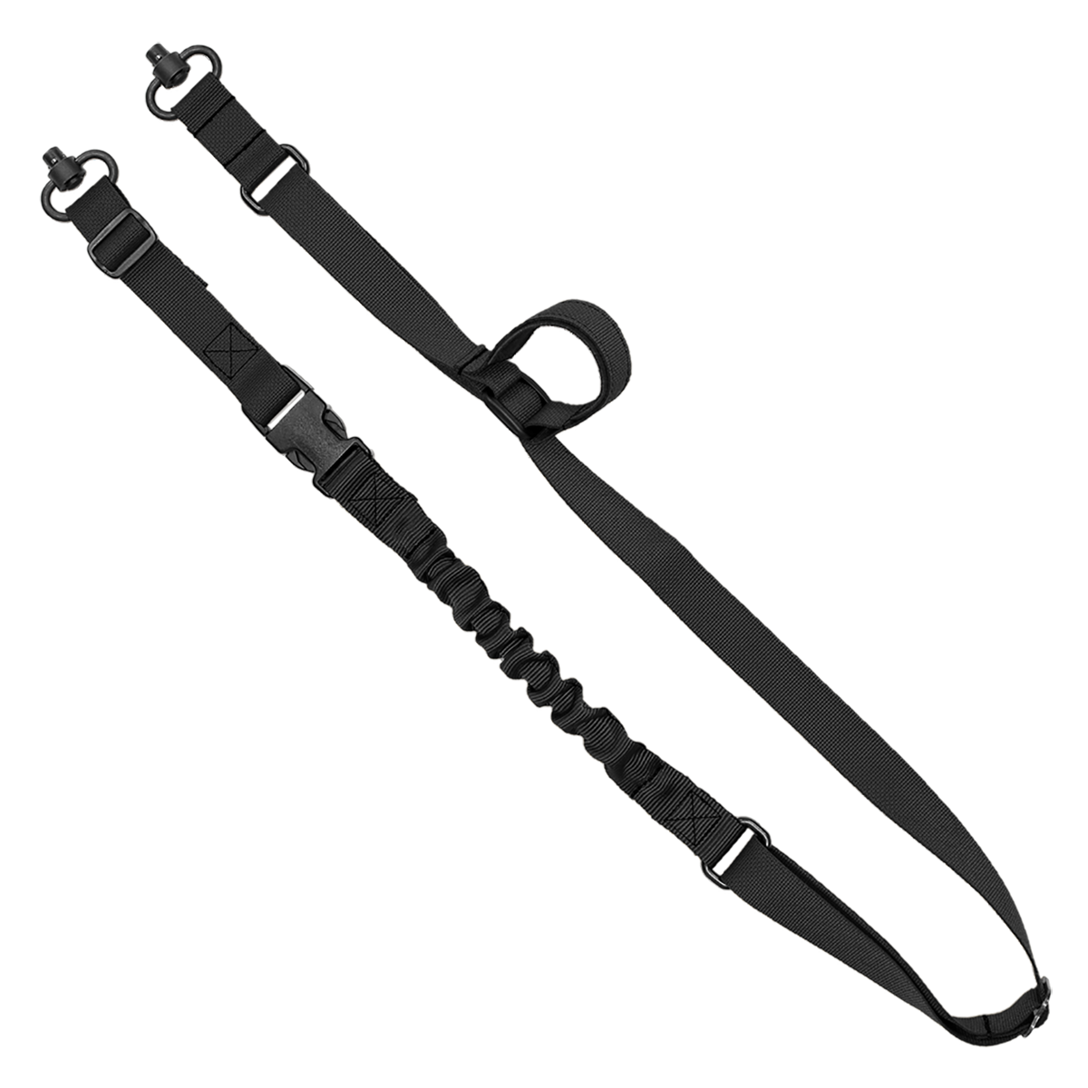 Grovtec Us Inc Qs, Grov Gtsl131 Qs 2-point Sentry Sling Blk W/pbswvls