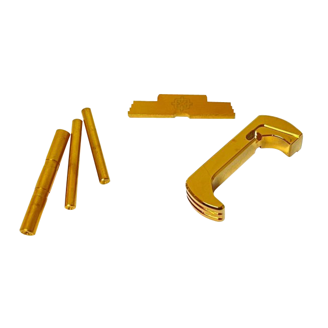 Cross Armory 3 Piece Kit, Cross Crg4okgd Glock 3-piece Kit Gen4 - Gold