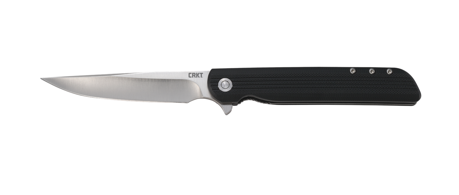 Columbia River Lck +, Crkt 3810     Lck + Large       3.62 Drop  Blk/grn