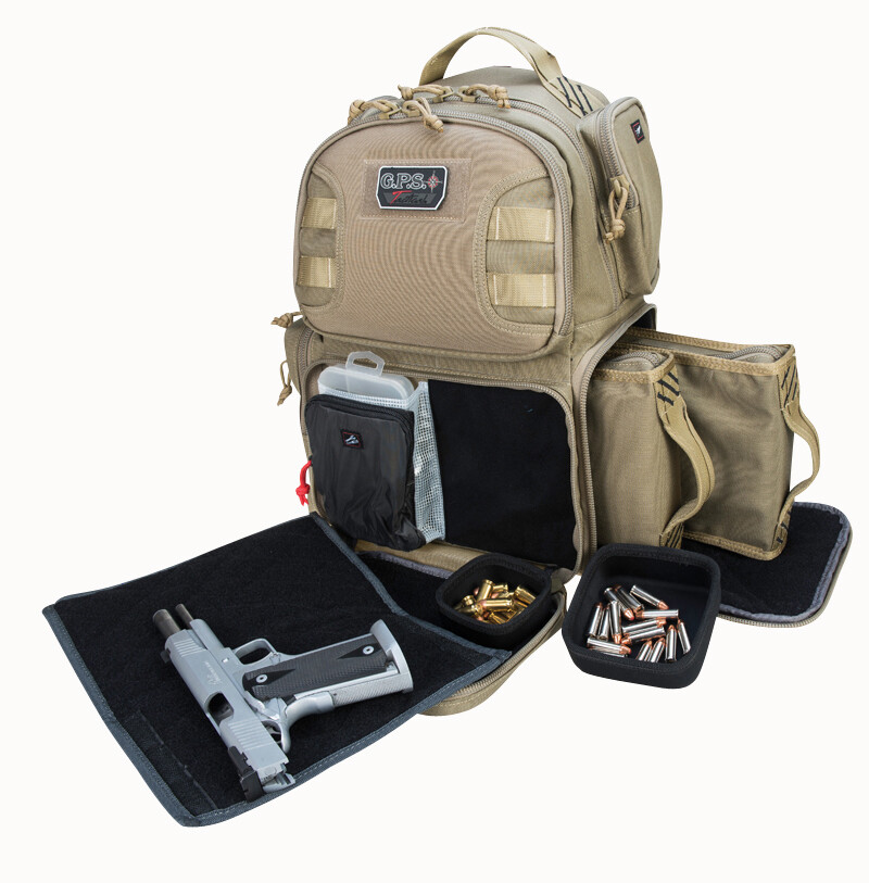 G*outdoors Tactical, Gps T1610bptge  Tr Backpack Holds 2 Hgn        Tan