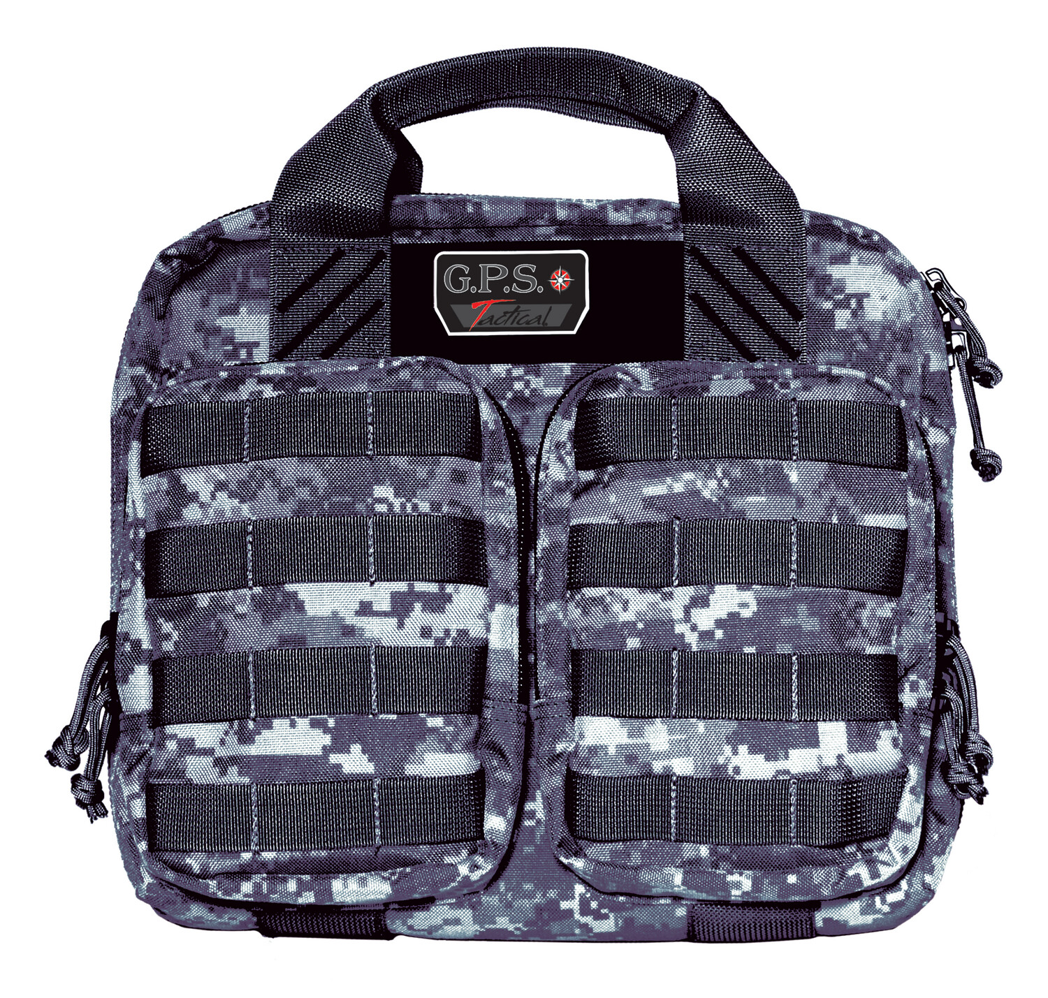 G*outdoors Tactical, Gps T1413pcg    Tact Dbl 2 Pstl Case           Gry