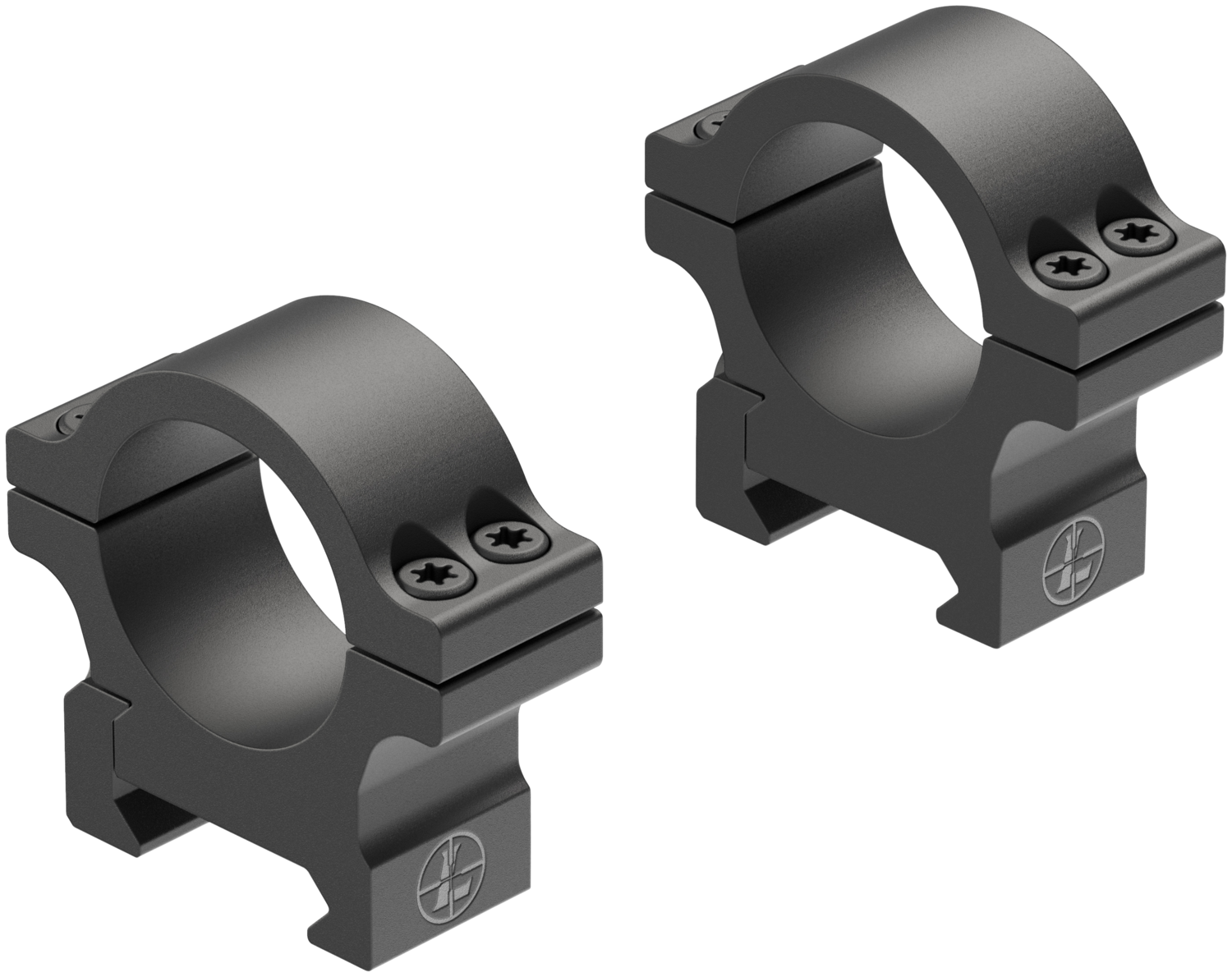 Leupold Open Range, Leu 180943 Open Range Cross-slot Rings 1in  Low