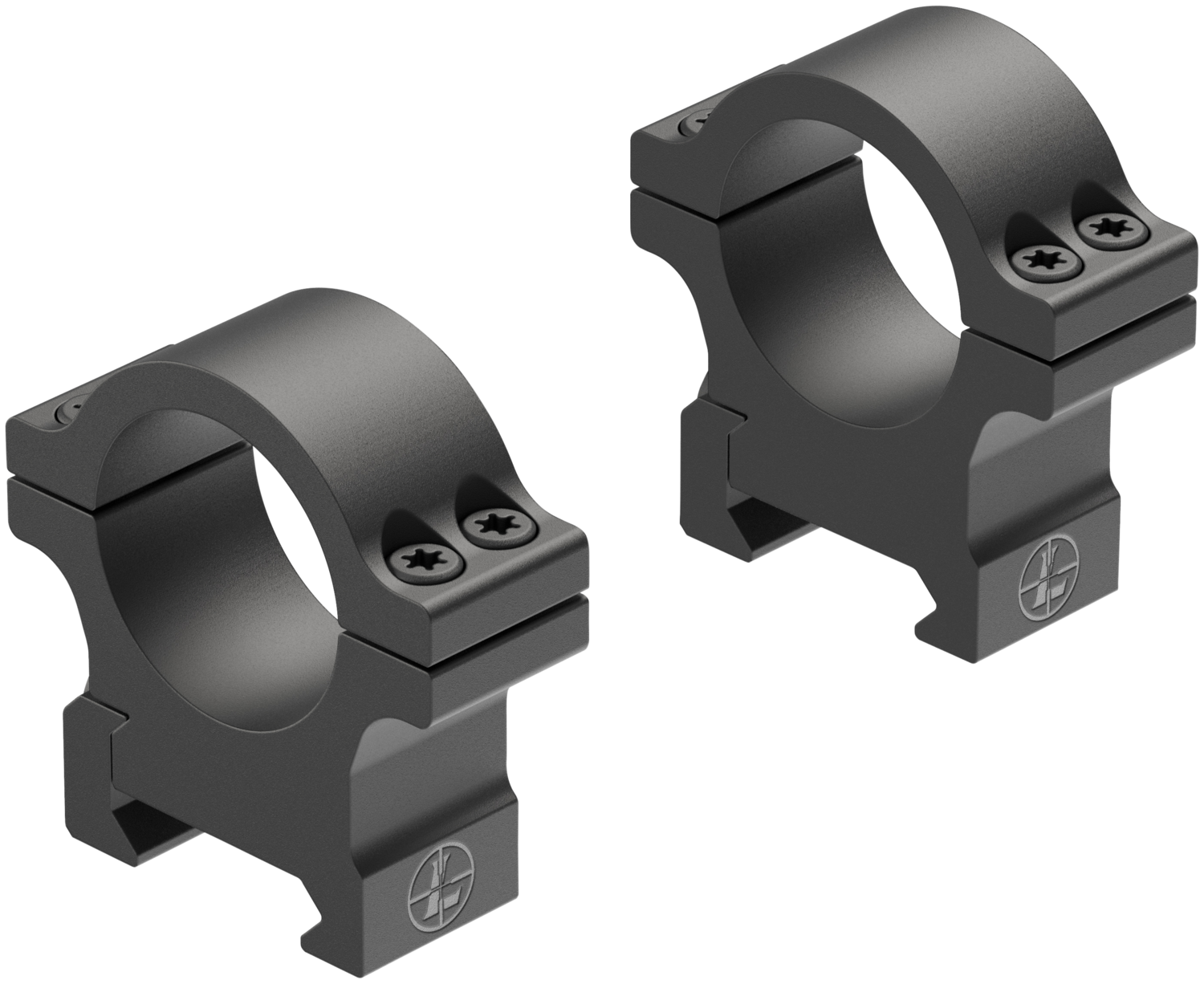 Leupold Open Range, Leu 180944 Open Range Cross-slot Rings 1in  Med