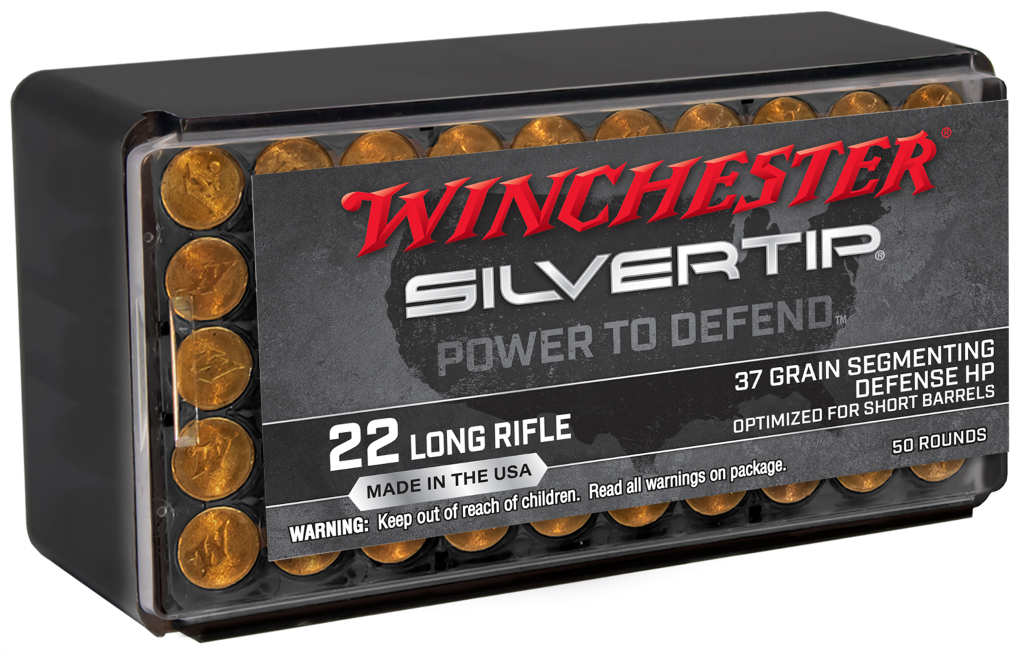 Winchester Ammo Wildcat, Win W22lrst     22lr 37 Sthp                 50/40