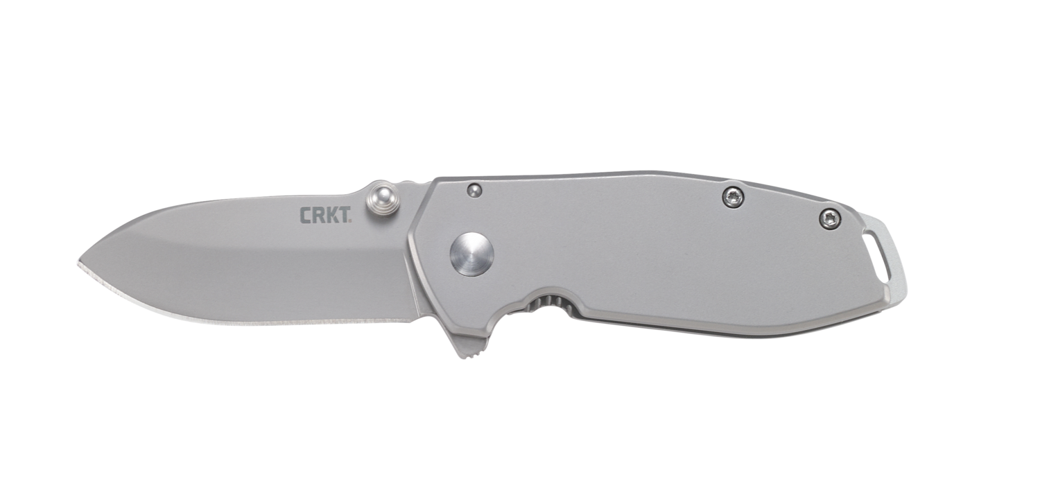 Columbia River Squid, Crkt 2492     Squid Assisted    2.37 Drop     Silv