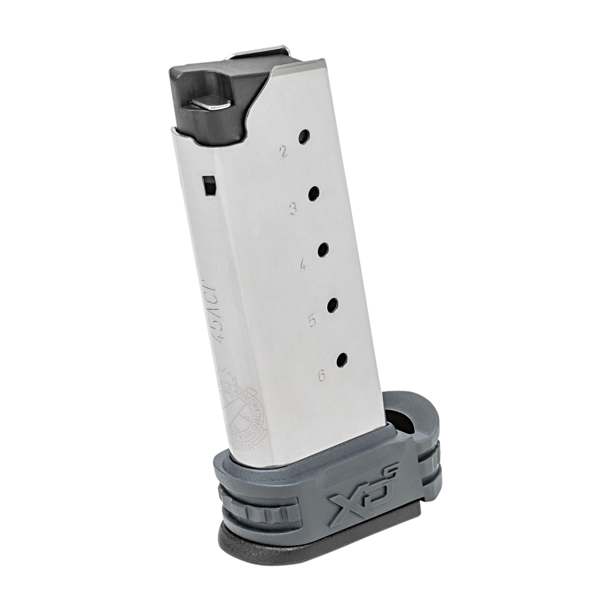 Springfield Armory Xd-s, Spg Xds5006y     Mag 45 Xds   6r 1,2 Slv Gry