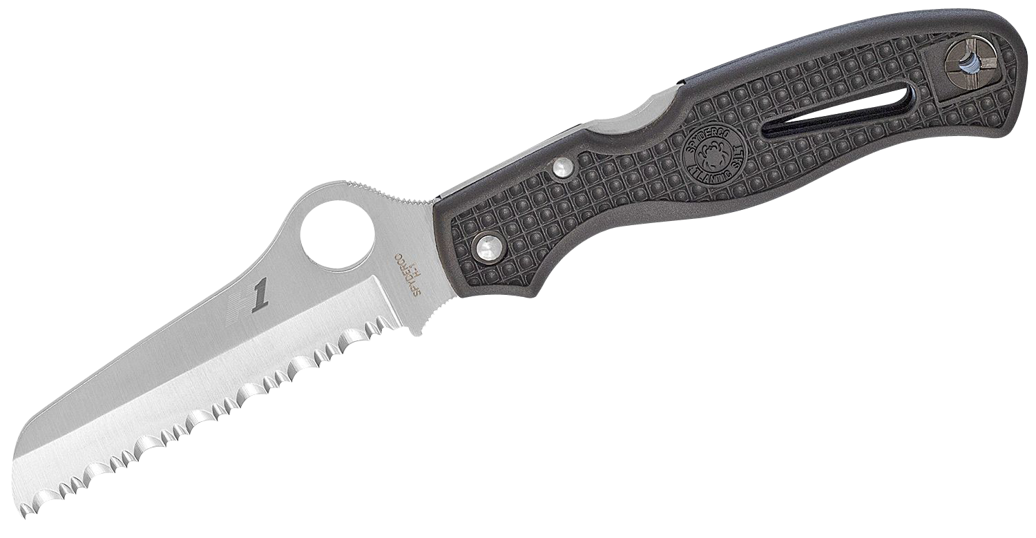 Spyderco Atlantic Salt, Spy C89sbk      Atlantic Salt Ser       3.69   Blk
