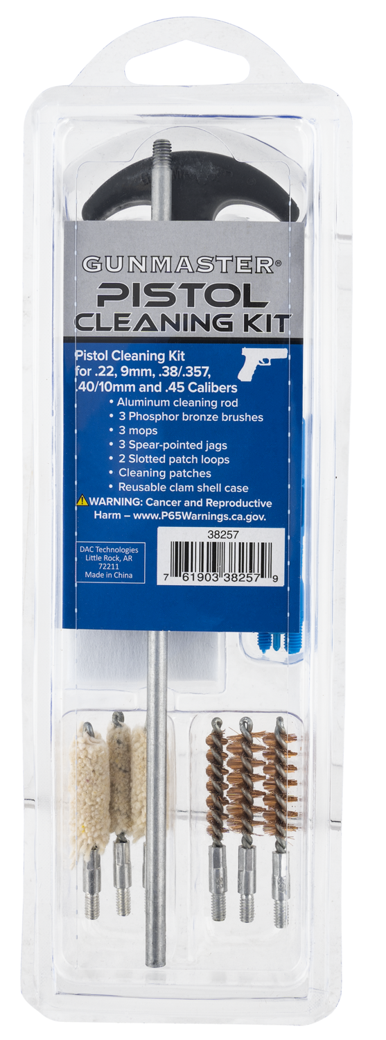 Dac Gunmaster, Dac 38257     Unv Pstl Cleaning Kit Clam  14pc