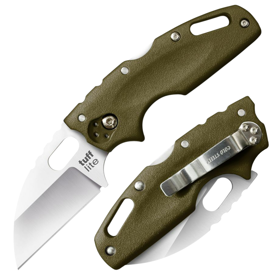 Cold Steel Tuff Lite, Cold Cs-20ltg    Tuff Lite Plain Edge  Od Green