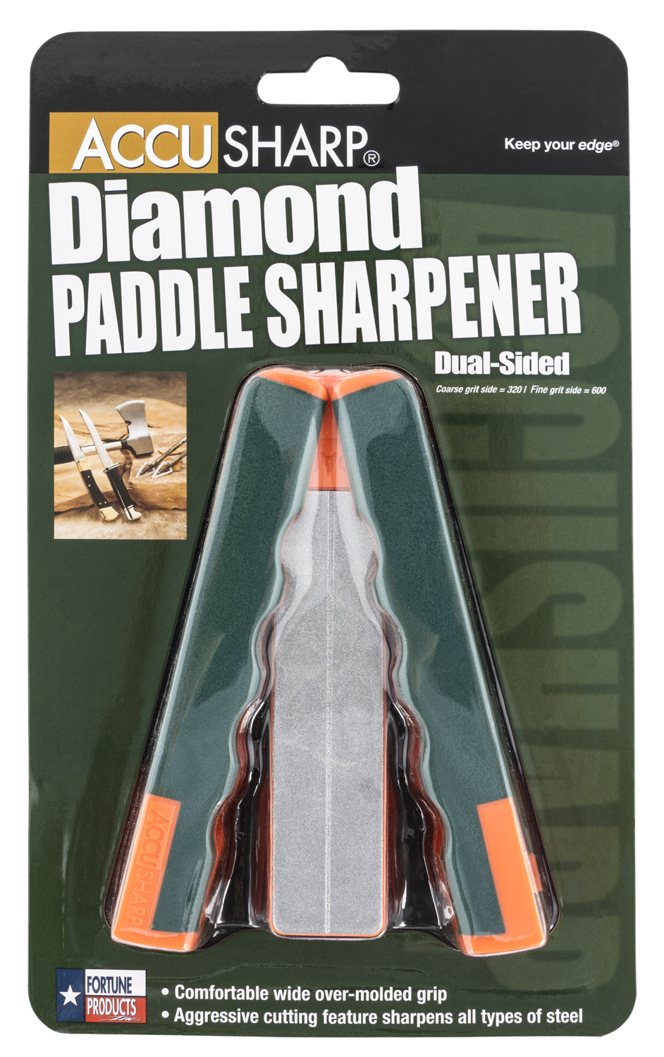 Accusharp Paddle, Fpi 077c  Accusharp Diamond Paddle Sharpener Org