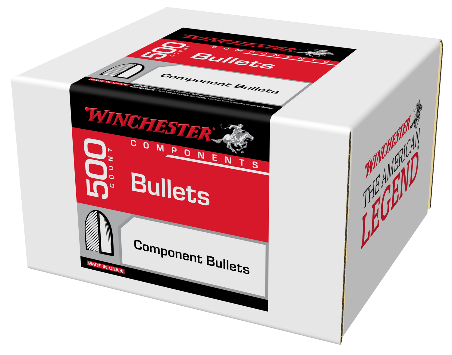 Winchester Ammo Centerfire Handgun, Win Wb40tc165d Bul 40    165 Tc          500/3