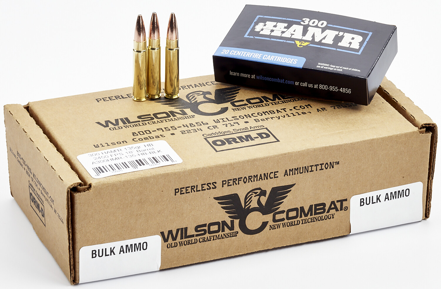 Wilson Combat Centerfire Rifle, Wils A300hmr-135-hb   300ham'r 135g Bonded   20/10