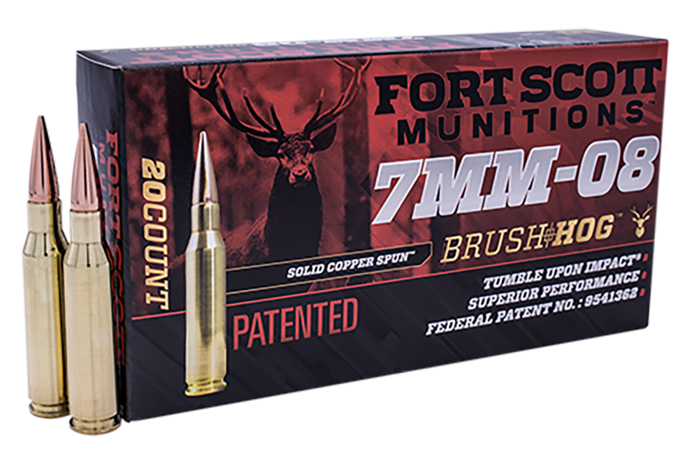 Fort Scott Munitions Tumble Upon Impact (tui), Fsm 7mm08-120-scv1   7mm08  120gr Scs Tui    20/10