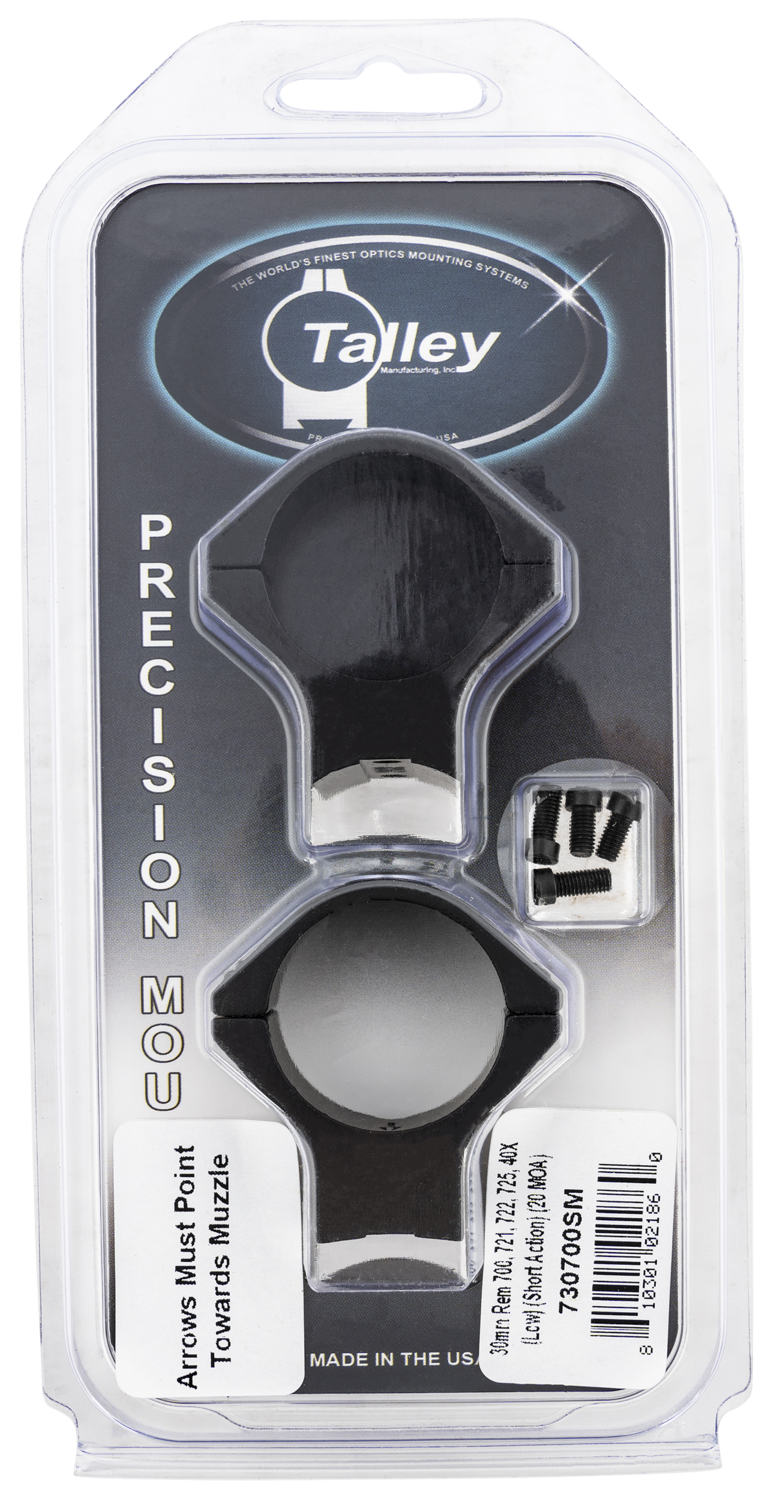 Talley Scope Ring Set, Tal 730700sm  30mm Model 700 (low) (short Action