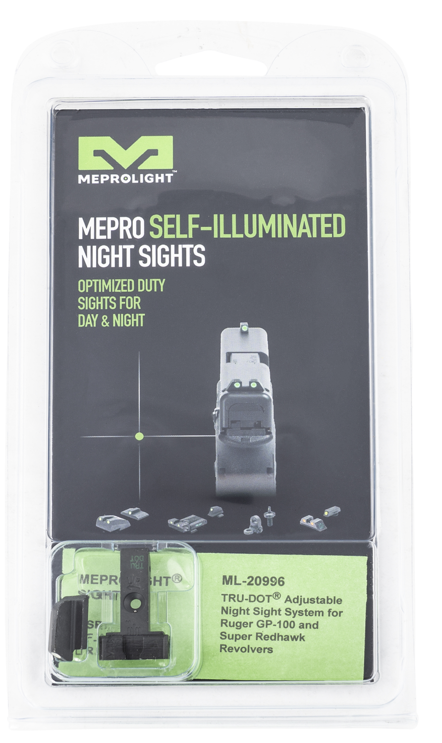 Mepro Usa Llc Mepro Tru-dot, Mepro 209963101   Trudot Rug Gp100         Grn/grn