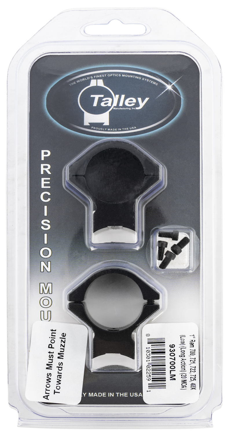 Talley Scope Ring Set, Tal 930700lm  1" Model 700 (low) (long Action 20