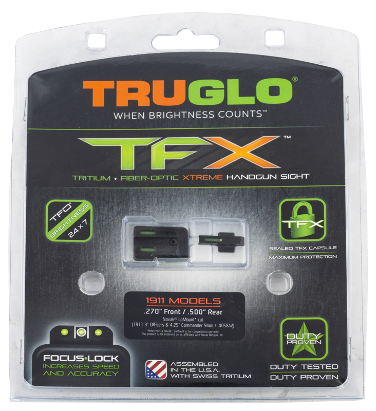 Truglo Tfx, Tru Tg-tg13nv4a Tfx 1911 270 500 Set Truglo Tfx, Tru Tg-tg13nv4a Tfx 1911 270 500 Set