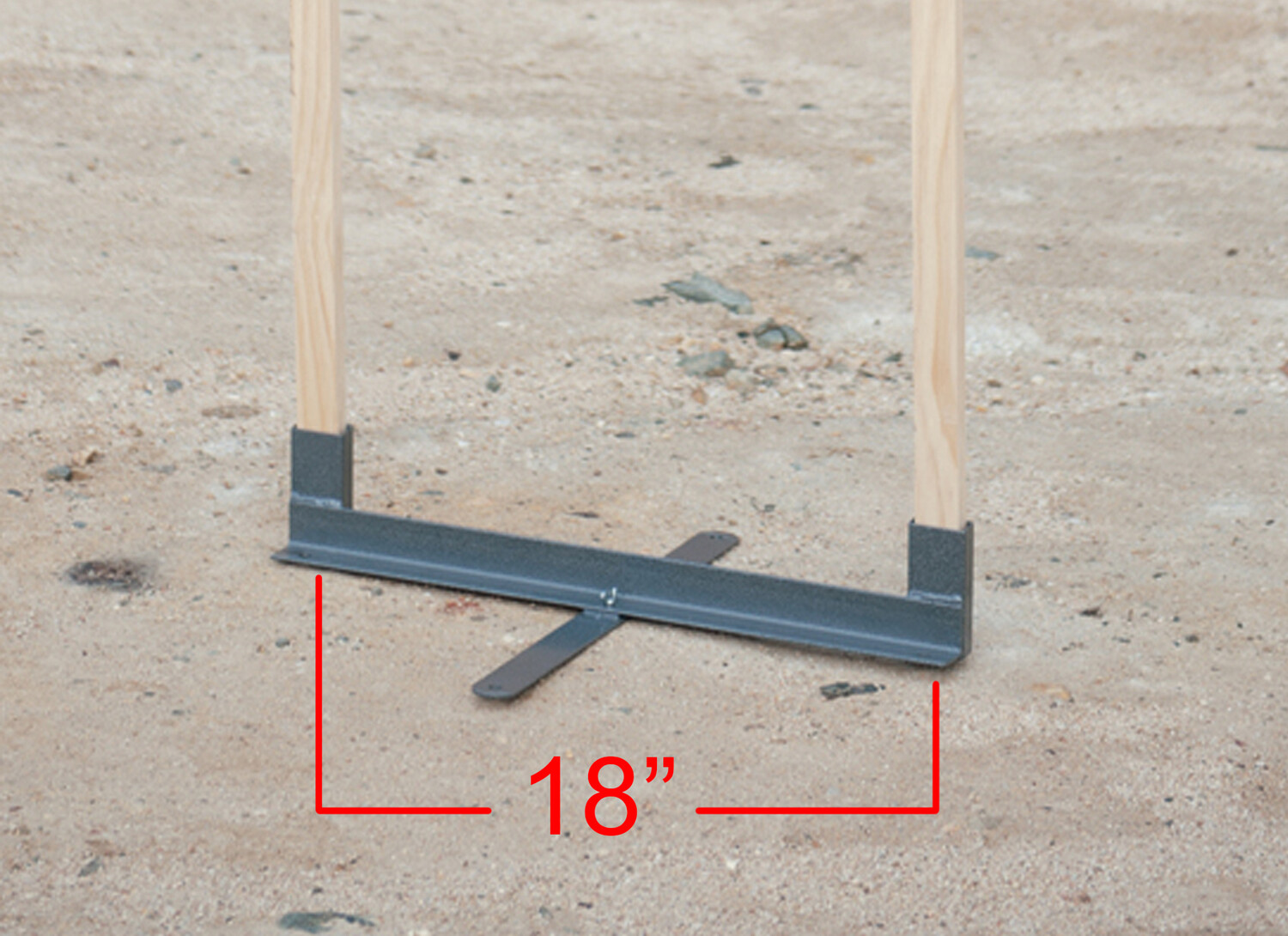 Birchwood Casey Metal Target Stand, Bir 1800mts        Metal Fldng Tgt Stand  18" Wide