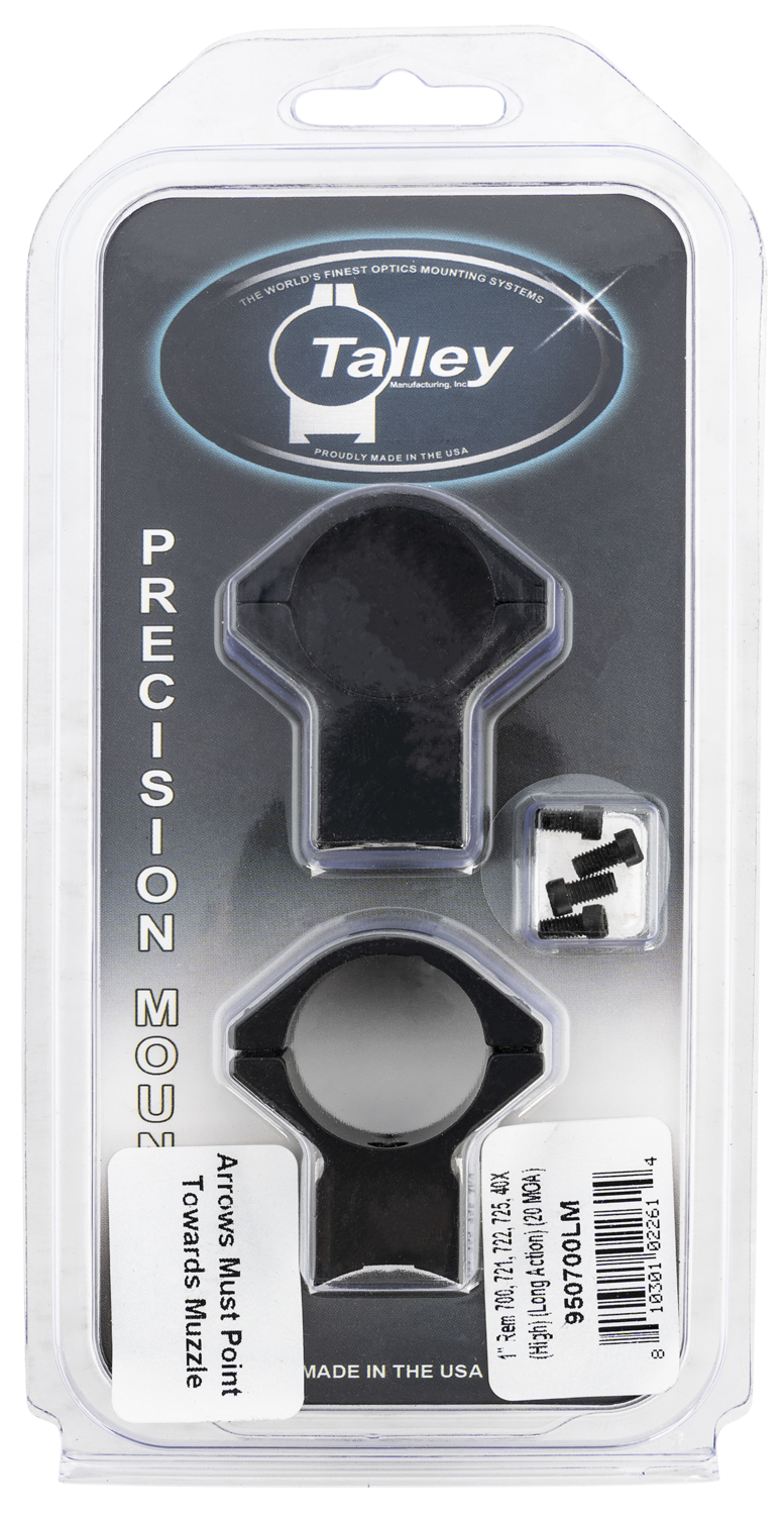 Talley Scope Ring Set, Tal 950700lm  1" Model 700 (high) (long Action 20